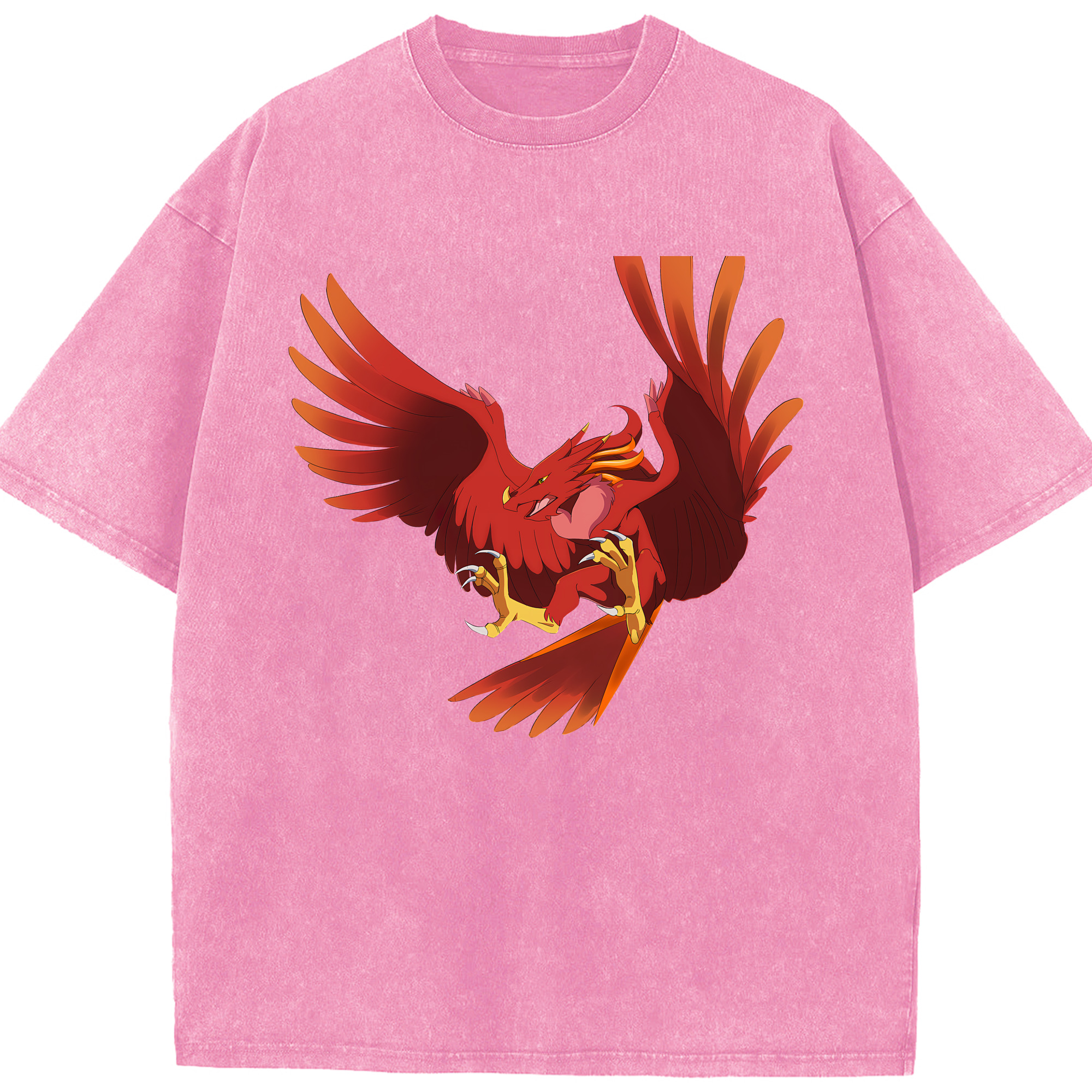 （画像用） Digimon デジタルモンスター/デジモン 綿100% ヴィンテージ風 半袖Tシャツ（フロントプリント）